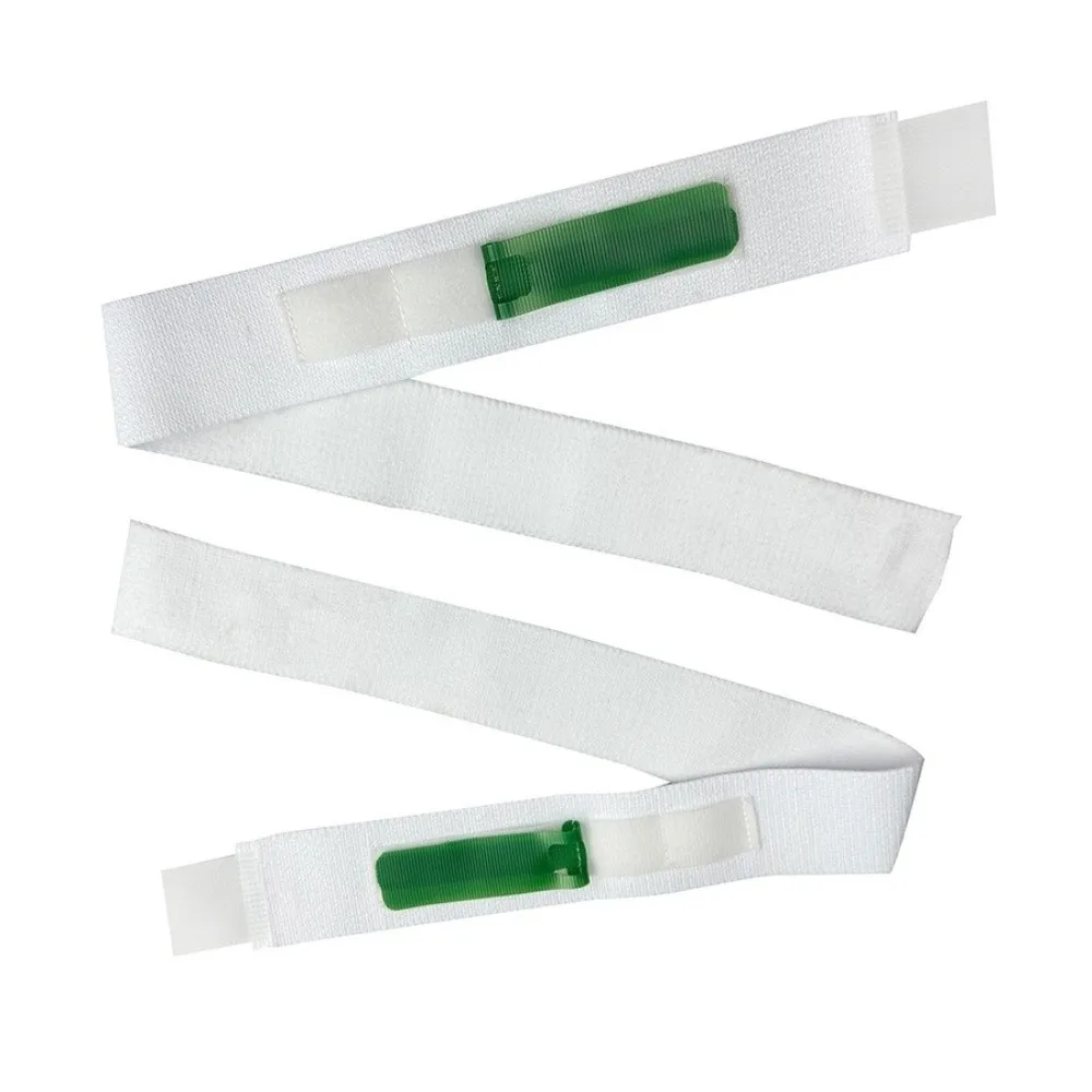 Portable Velcro Catheter Leg Strap Adjustable Fit Reusable Urinary Drainage Tube Holder Urine Drainage Support Strap For Elderly