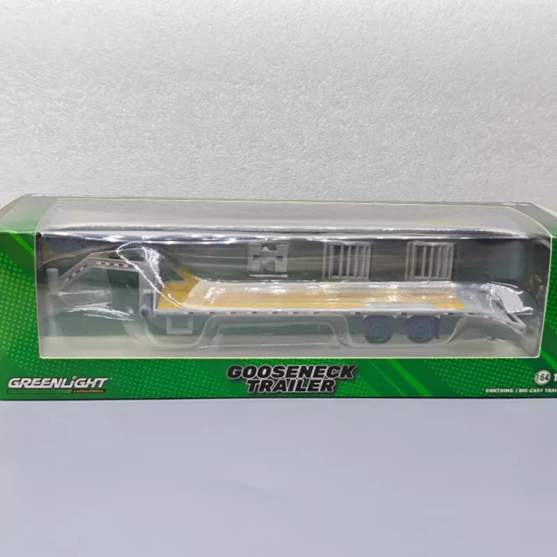 

Greenlight масштаб 1:64 прицеп на гибкой шее зеленая машина модель автомобиля из сплава статическая коллекция украшенные праздничные игрушки