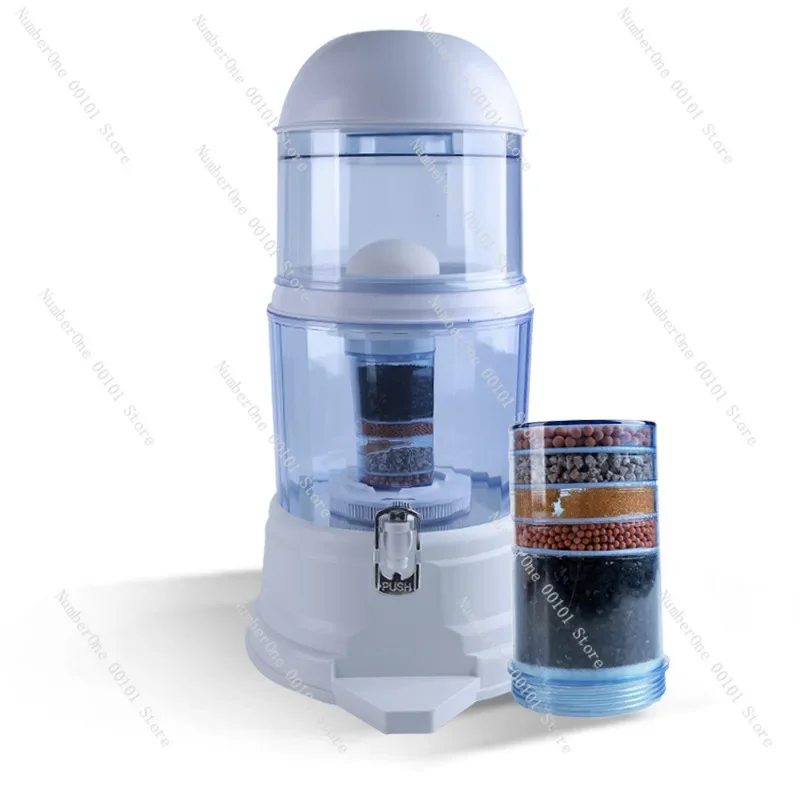 Water Pitcher Kitchen Household 16L Purifier Activated Carbon Water Filter Pitcher Water Filter