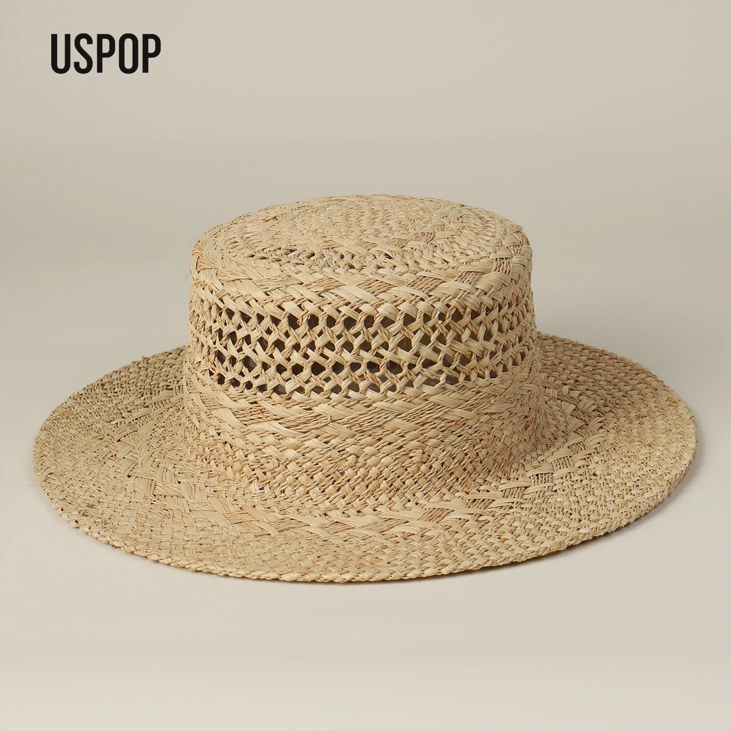 uspop-solara-chapeau-de-soleil-en-paille-de-raphia-pour-femme-fait-main-a-large-bord-ouvert-ideal-pour-l'ete-et-les-vacances-a-la-plage