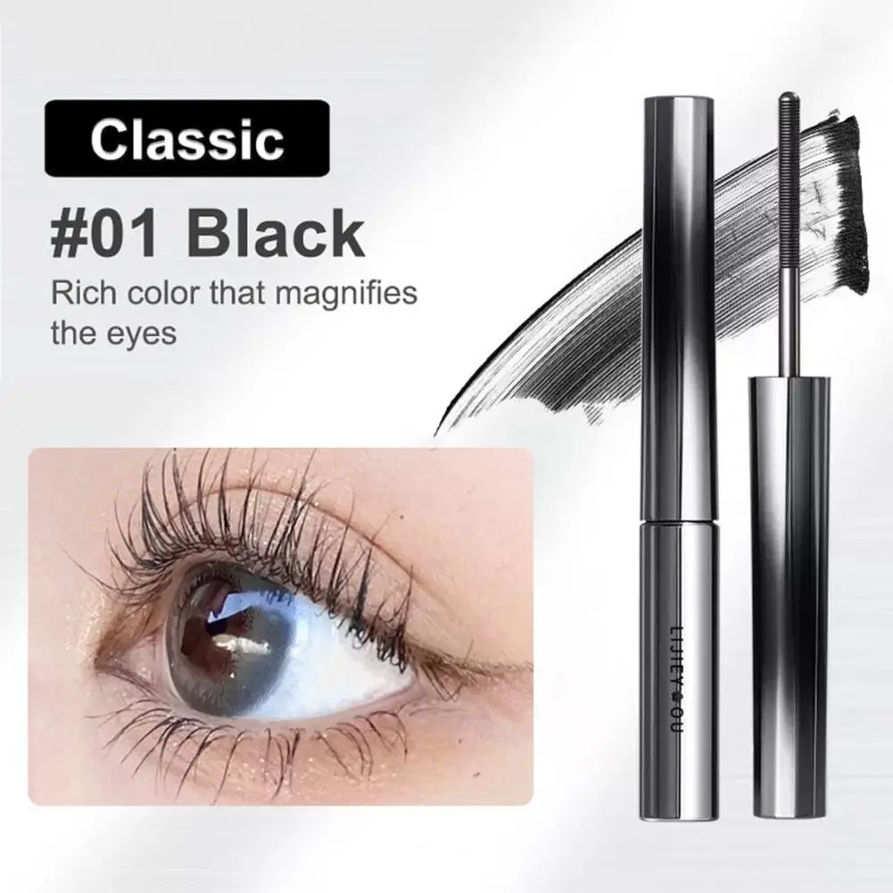 Mascara lavable résistant à la transpiration, longue durée, cils bouclés 3D, optique naturelle, étanche, sans bavure