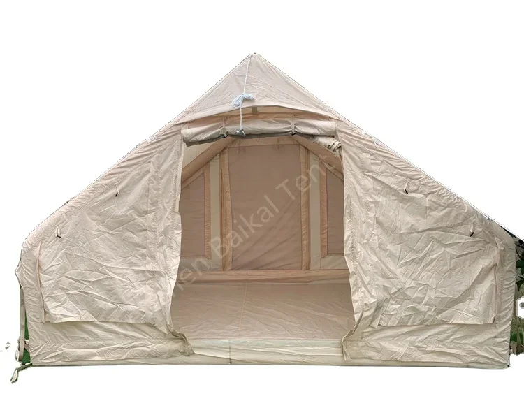 

Stocks Inflatable waterproof Tenda Inflavel de Campismo outdoor Party Family Oxford House Air Pole Inflate Camping Tent for Sale