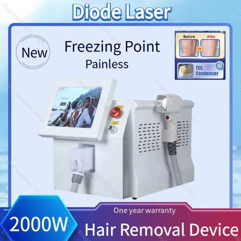 

808nm Diode Laser Hair Removal Machine Powerful 40 Million Shots Skin Rejuvenation Beauty Salon Equipment