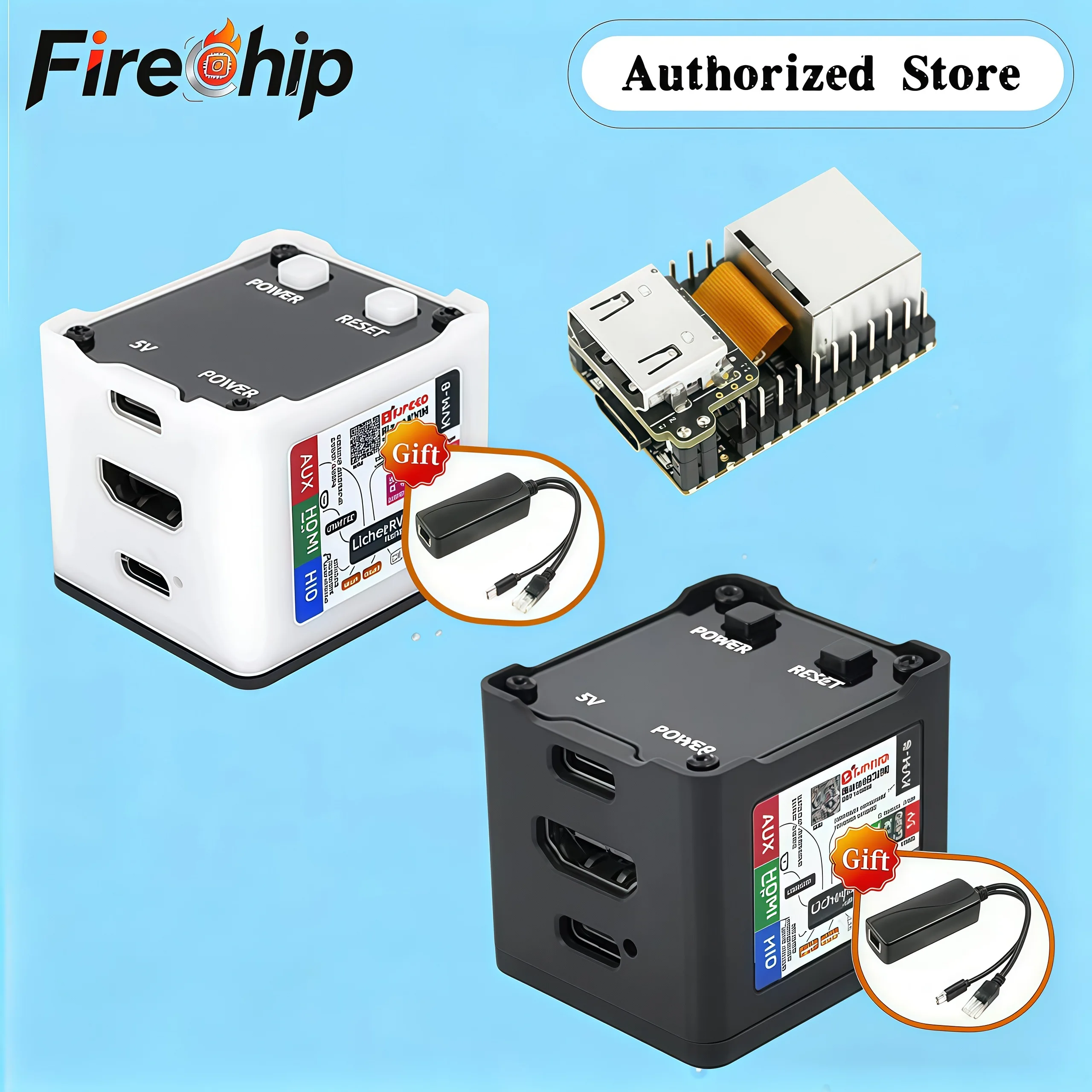 Sipeed NanoKVM Full Black/White/Lite Mini Remote Control Operation and Maintenance Server HDMI Raspberry Pi Lichee Nano KVM