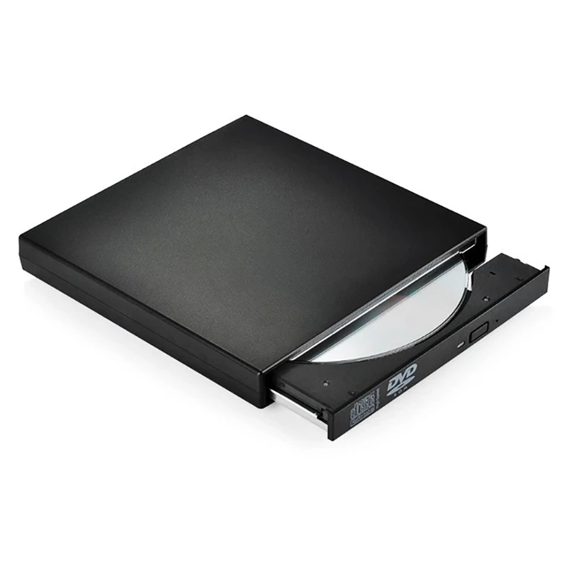 USB 2.0 Portable External Ultra Speed CD-ROM DVD Player Drive Support for Laptop PC Desktop