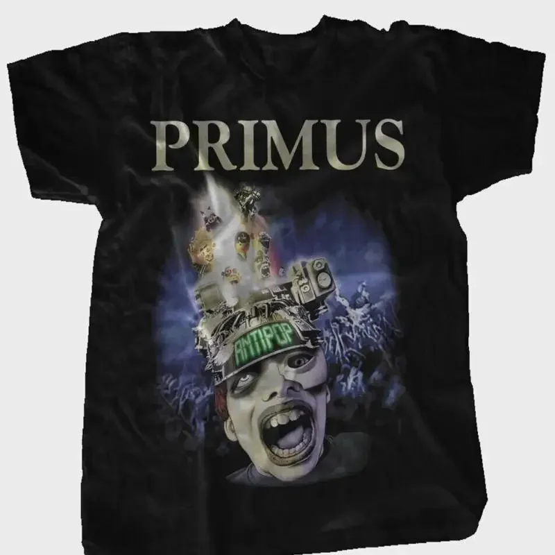Primus Band Size S To 4XL Single sided T Shirt For Friend