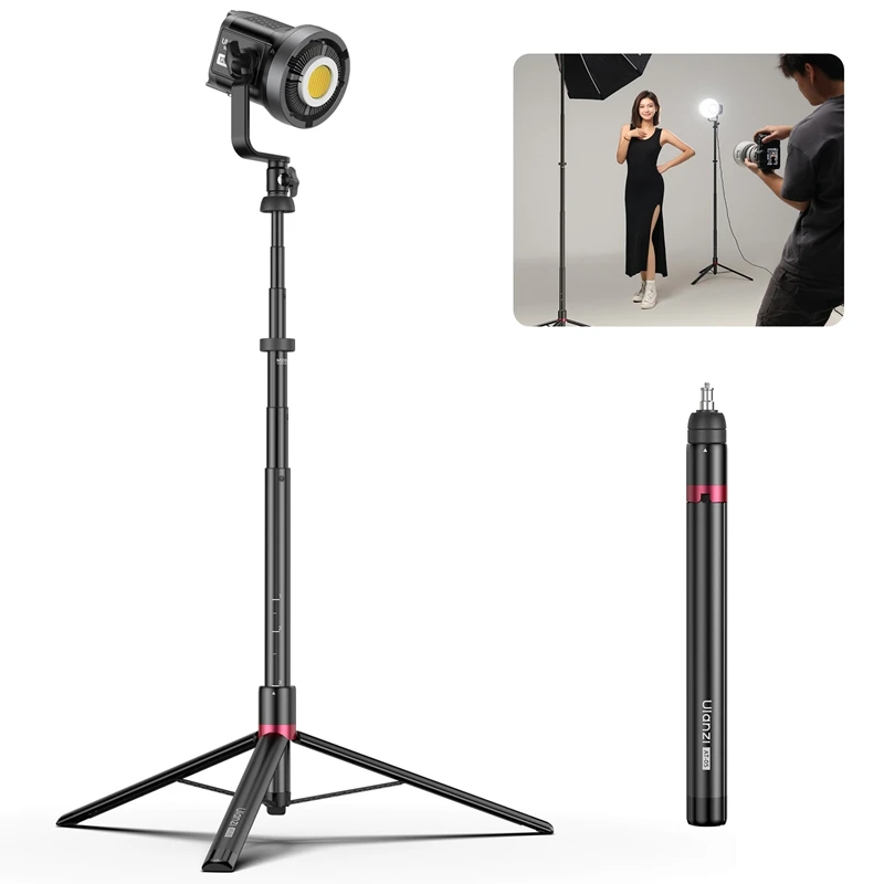 Ulanzi AT-05 2M Heavy Duty Light Stand Foldable Tripod with 1/4