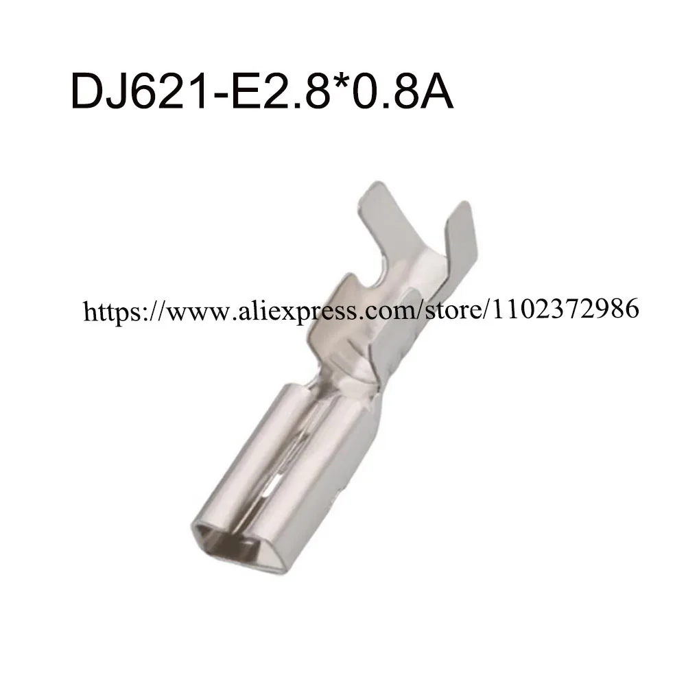 

2000PCS DJ621-E2.8*0.8A Terminal connector brass pin Waterproof harness terminal cable socket