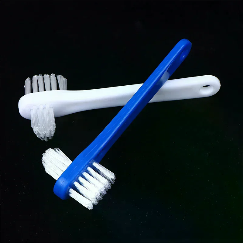 

10Pcs Double Sided Denture Toothbrush Cleaning Brush Invisible Braces Retainer Descaling Brush For Men Women Oral Cleaning