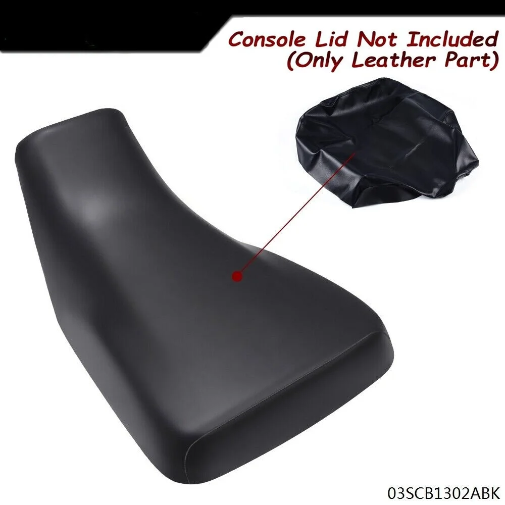 Fit For Honda Rancher 350 Seat Cover Leather 2000 2001 2002-06 Standard Black Seat Cover For 2000-2006 350 Honda Rancher