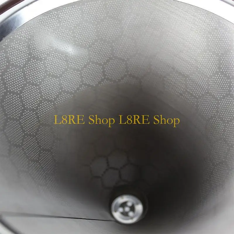 L8RE из нержавеющей стали Coffee Filter Cups Coffee Filter Coffee Filter Cup Dripper