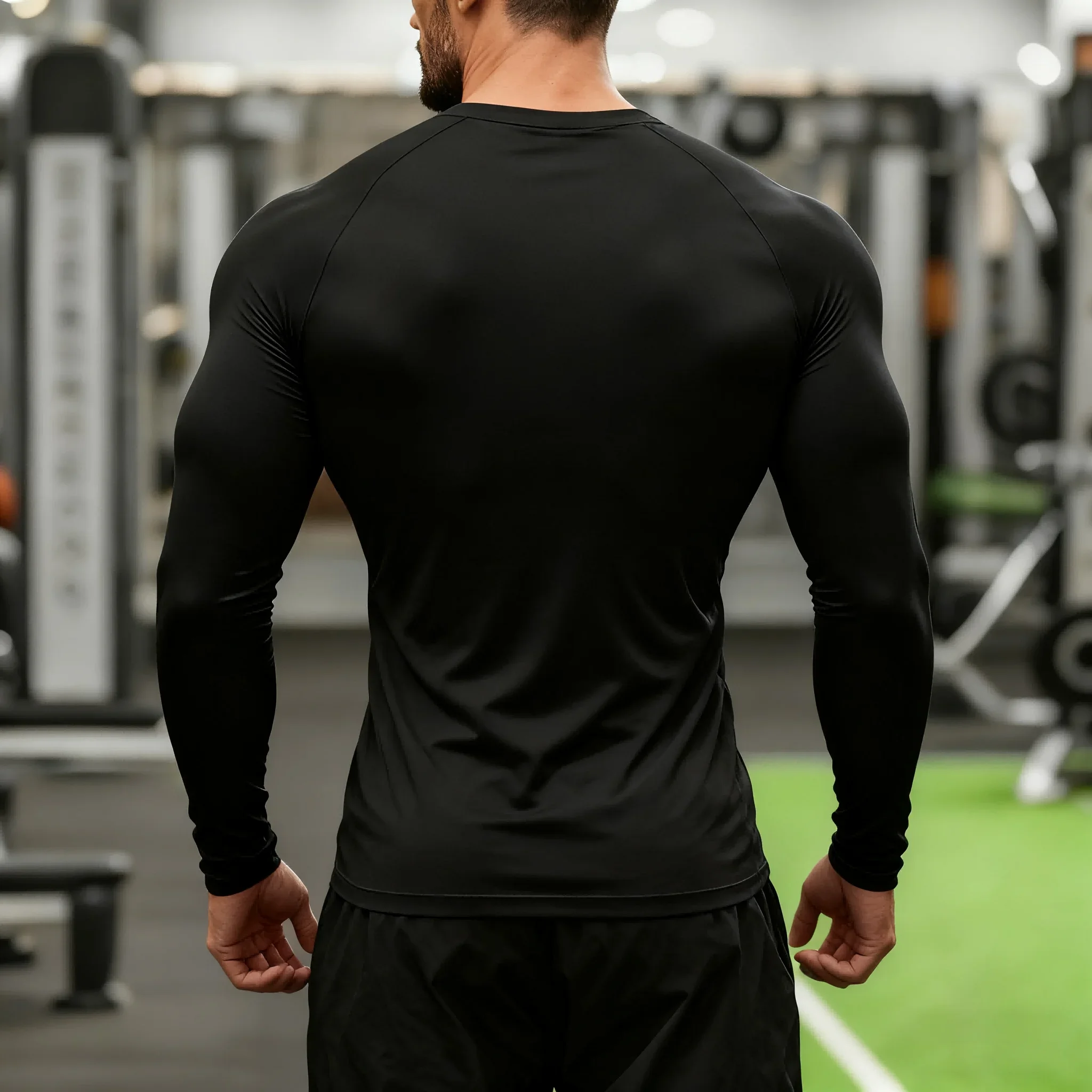 Men's T-Shirt Summer Sportswear Running T-Shirt Quick-Drying Stretch Sweatshirt Men's Fitness T-Shirt Training Sports Top