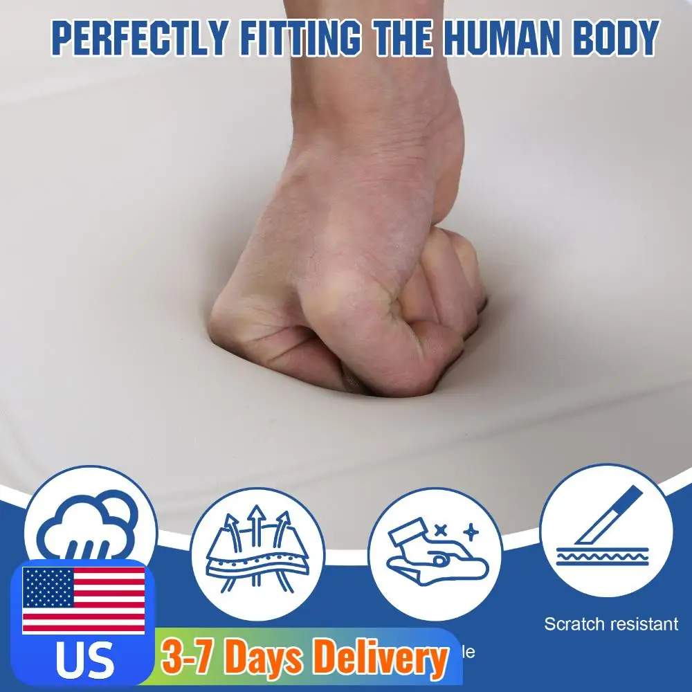 

Golf Cart Front Standard Seat Cushion No Stapler Seat Bottom Replacement Cushion Assembly for Yamaha G29-2/Drive2 2017+