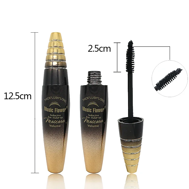 Seductive 24 Hour 3D Mascara Volume Thick Lush Long Eyes Makeup Curling False Lashes Extension Liquid Waterproof Mascara Make up