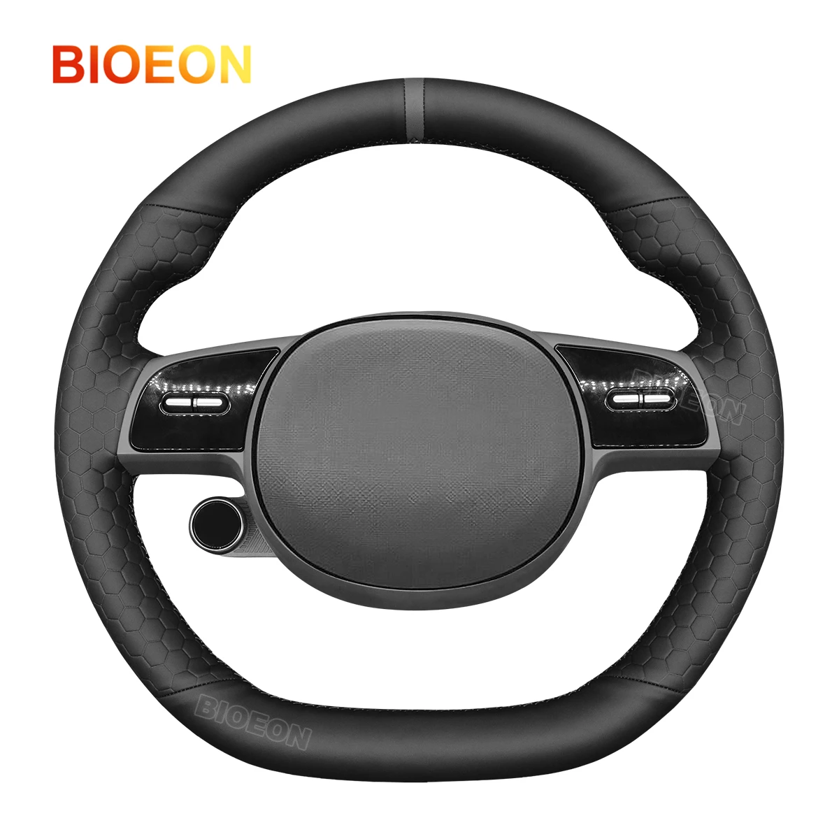 

Bioeon Hive Leather Car Steering Wheel Cover for Huyundai IONIQ 6 2022-2024