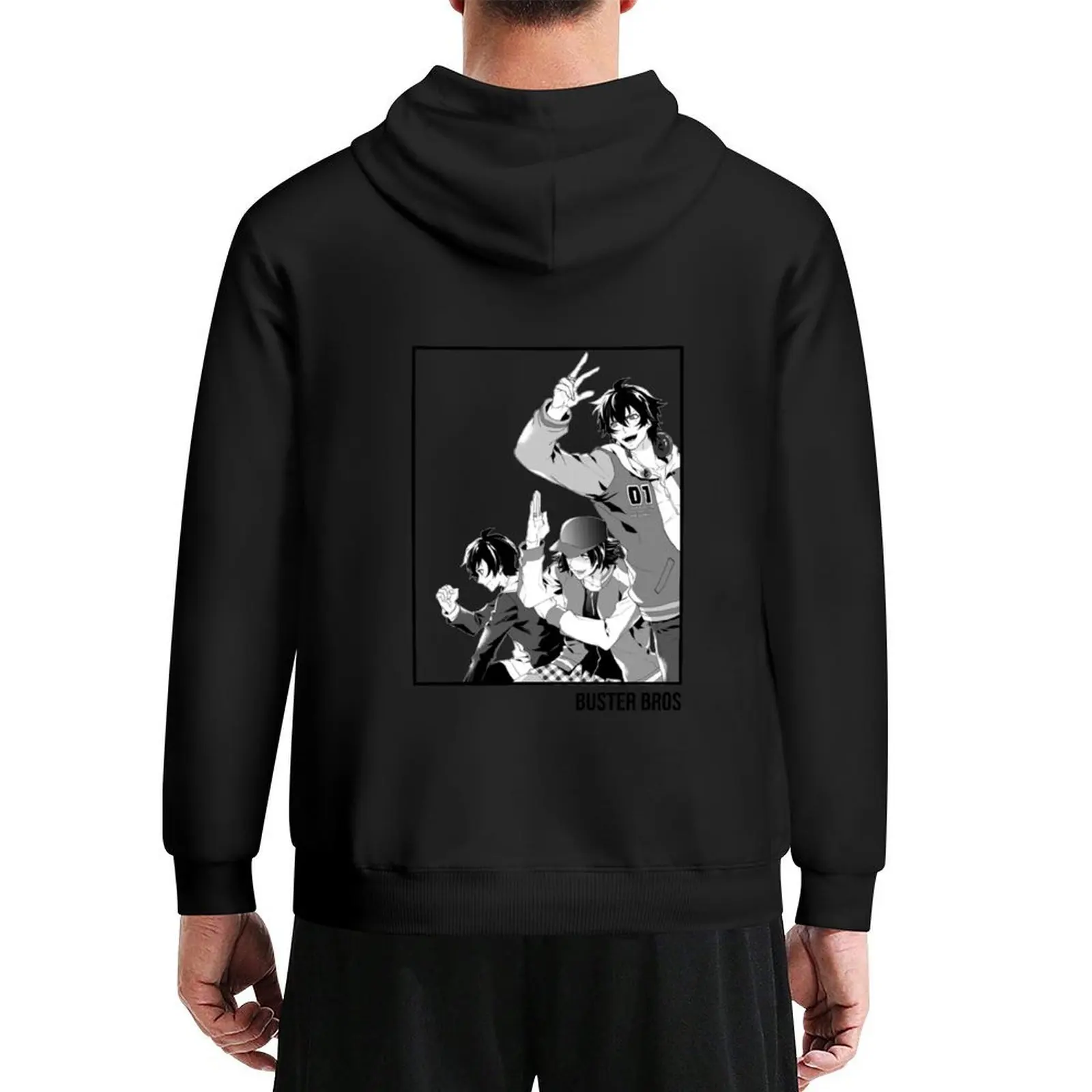 

Hypnosis Mic Buster Bros Hoodie japanese style graphic t shirts men men wear tracksuit men