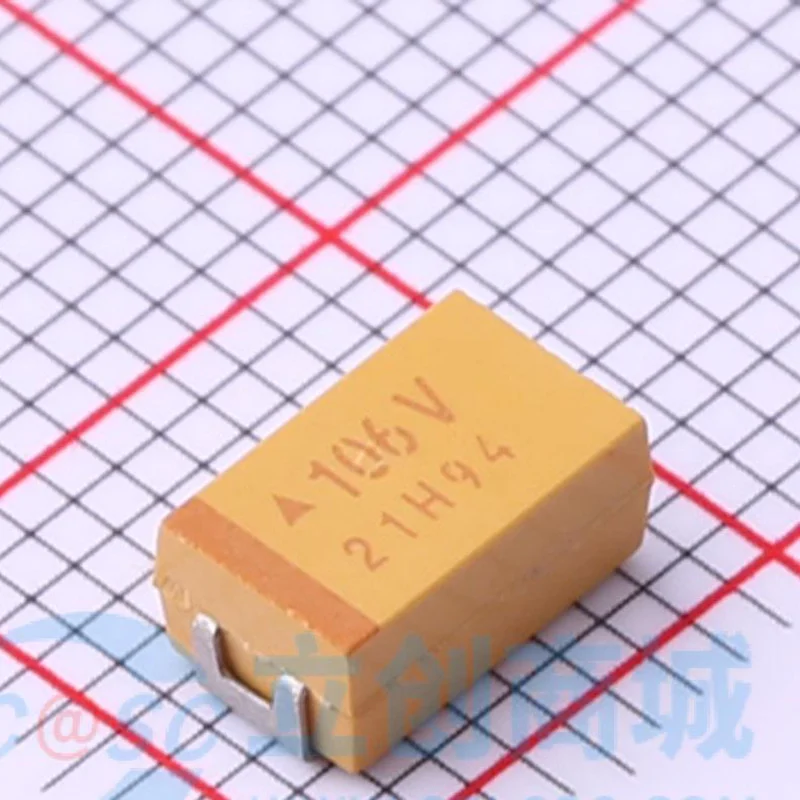 TAJD106K035RNJ,10uF ± 10% 35V,1Ω @ 100kHz,20PCS