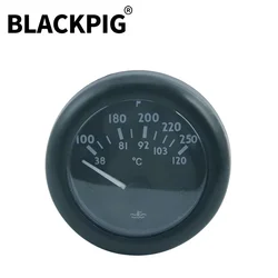 DC 12V 24V Generator Water Temperature Gauge 38-120 ℃ Diesel Generator Set Parts