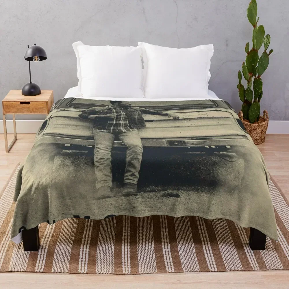

Scotty McCreery Damn Strait Album Throw Blanket Thin Soft Blanket for Summer Night Sleeping