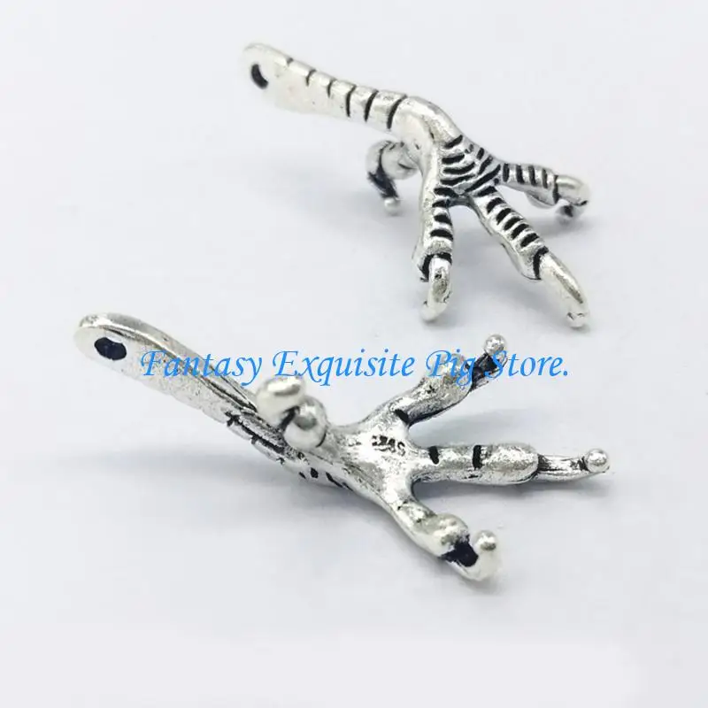 

HXBF Pack of 10 Vintage Bird Claw Ornaments Jewelry Findings Suitable for Living Room Bedroom and Party Decoration