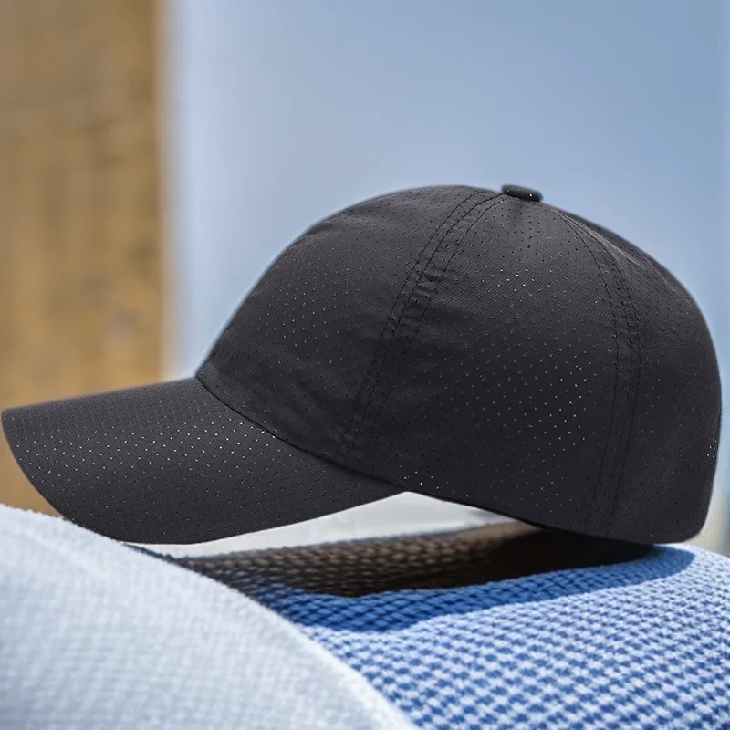 Men's Sun Casual Fishing Shade Baseball Cap Men's Thin Quick-Drying Duck Tongue Summer Hat Outdoor Sunscreen Women Cap 2