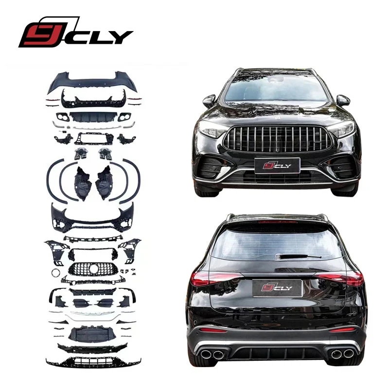 

Factory Hot Selling GLC43 Body Kit for GLC W254 2024 - Upgr to GLC43 Style! Bumper with Grille, Rear Diffuser, Tip & Fender Fla