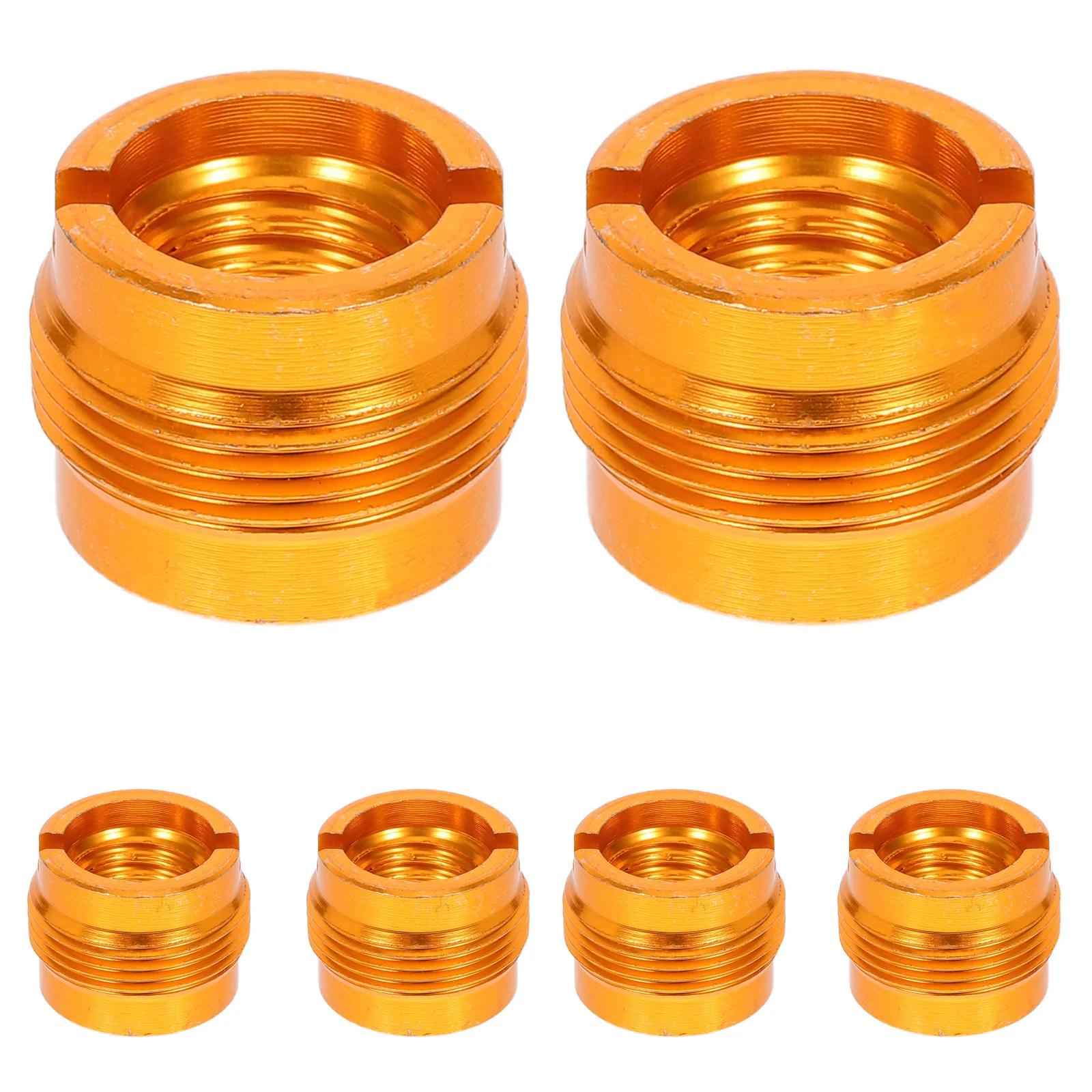 

6Pcs Universal Mic Holder Threaded Screw Adapter for Microphone Stand Nut Connector Studio Stage Field Use Mic Adapter