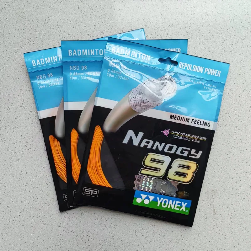 YONEX Badminton Racket String YY NBG 98 High Quality String High Elasticity Resistant Net String BG98