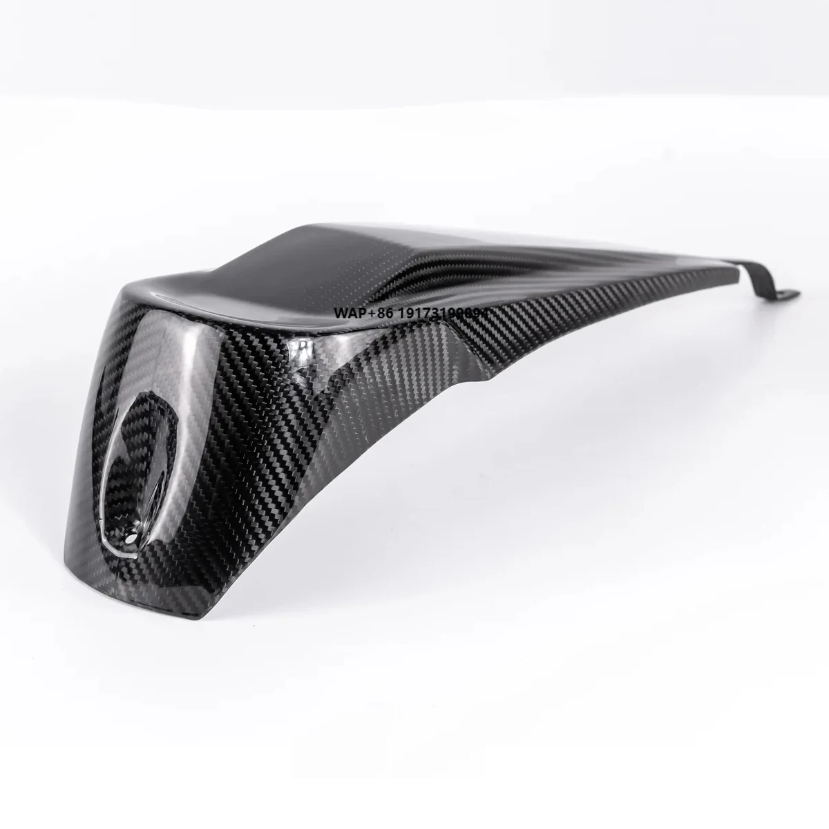 

3K Twill Glossy Carbon Fiber Motorcycle Tank Tie New Fuel Gauge Mailbox Trim for-Harley 2025 Street Glide Ultra (FLHXU)