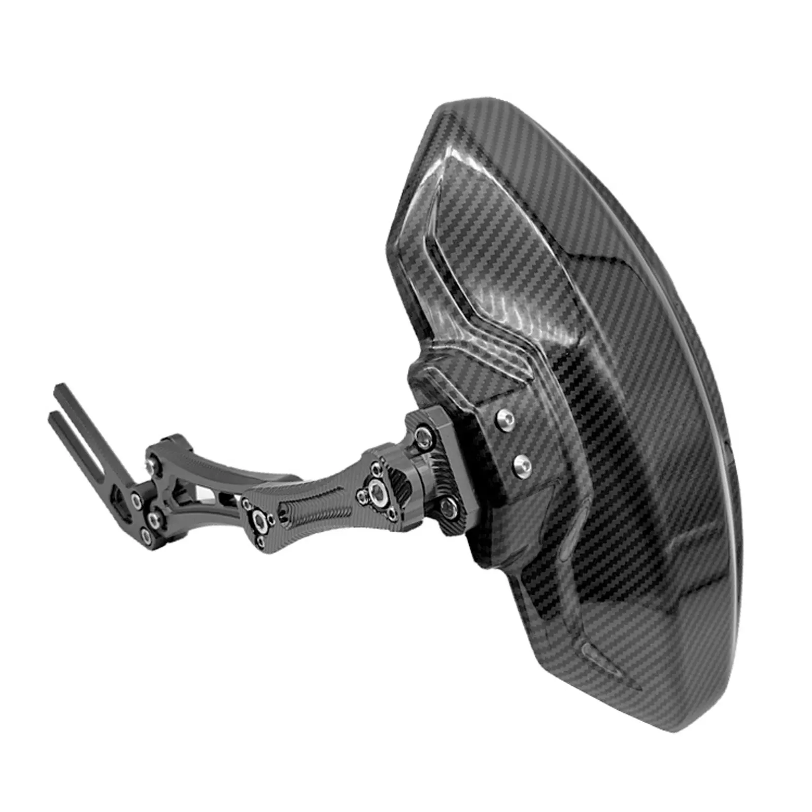 

Мотоциклетный задний брызговик CNC, Алюминиевый задний брызговик для мотоцикла из углеродного волокна, пластиковый брызговик с принтом для YAMAHA SUSUKI HONDA