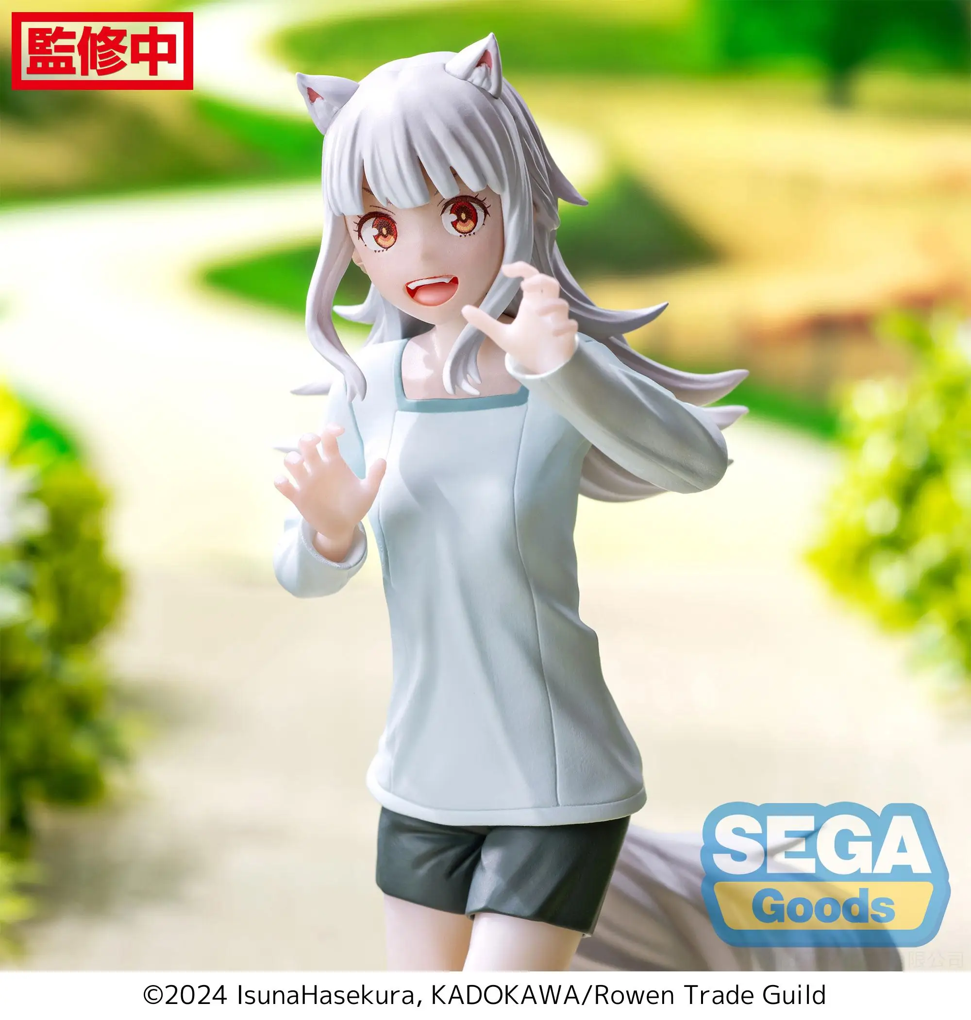 Original Sega Anime SPICE & WOLF DDC Desktop×Decorate Collections MYURI Action Figures Model Figurine Toys