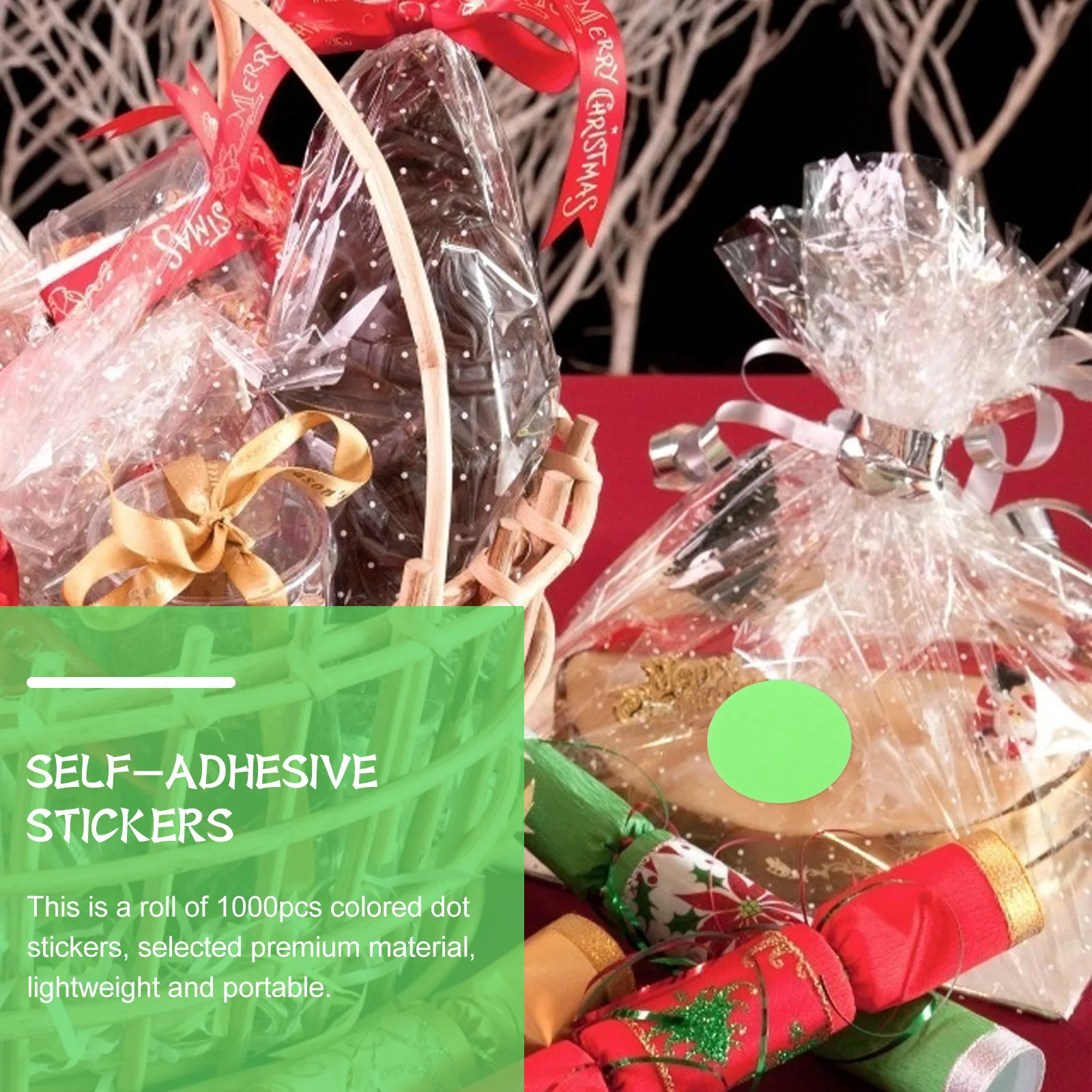 

Craft Seal Stickers Fluorescent Round Decals for DIY Projects Scrapbooking Gift Boxes Packing Bags Decorative Use