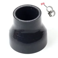 Silicone connecting tube, turbocharger variable diameter hose, high temperature resistant large and small head variable diameter