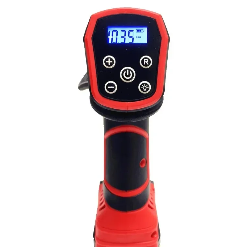 Fit for Milwaukee 18V Battery Electric Air Pump Cordless Car Tire Automatic Inflator Handheld Air Compressor Power Tools