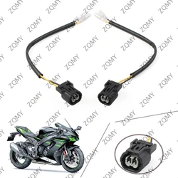 Motorbike Turn Signal Wiring Indicator Connectors Plug Adapters For KAWASAKI Z900/SE/RS Z650RS Z1000SX VERSYS ZX10R Z H2