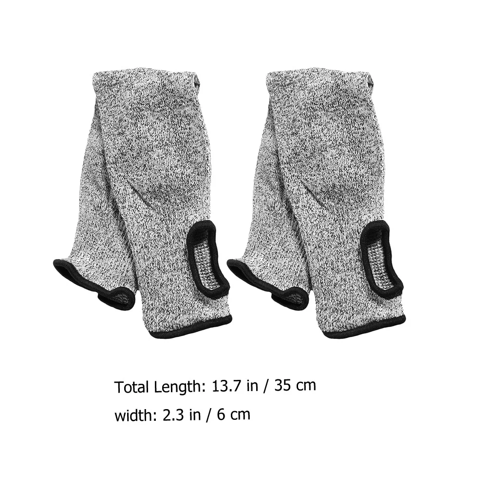 ปลอกแขนกันบาด 1 คู่ น้ำหนักเบา ระบายอากาศได้ดี ป้องกันแขน สำหรับงานเก็บผลไม้ในสวนผลไม้ งานประกอบสายการผลิต ปลอกแขนนิรภัย