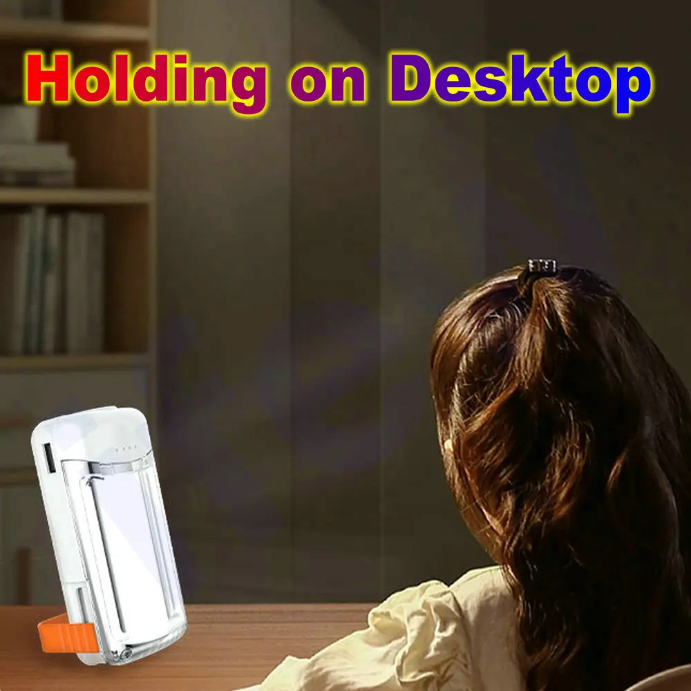 

Power Bank Housing Battery Case With LED Camping Lamp Flashlight 21700 Battery DIY Shell Holder Removable Battery Storage Box