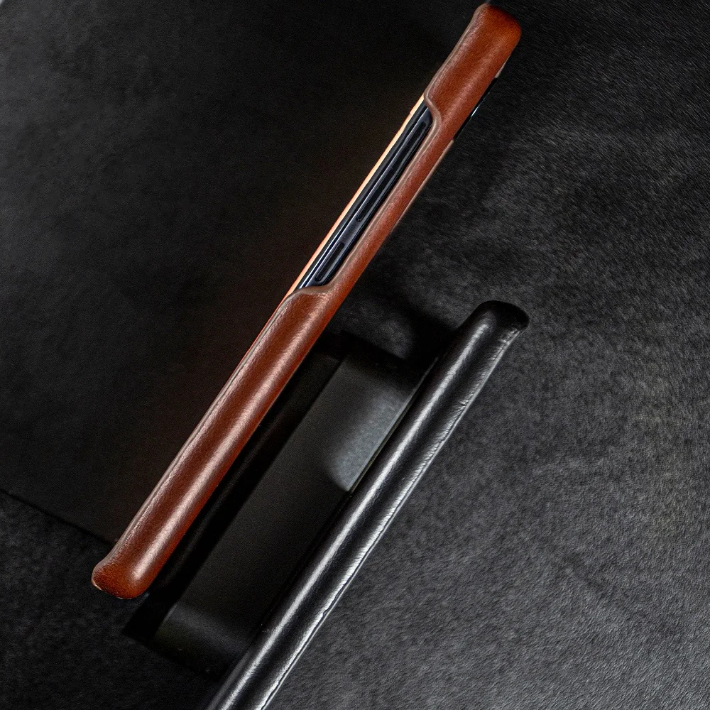 Hand Made Genuine Leather Cases For Samsung Galaxy S23 S23Plus S23 Ultra 5G Aesthetic Vintag Pattern Phone Cover Coque Back Capa