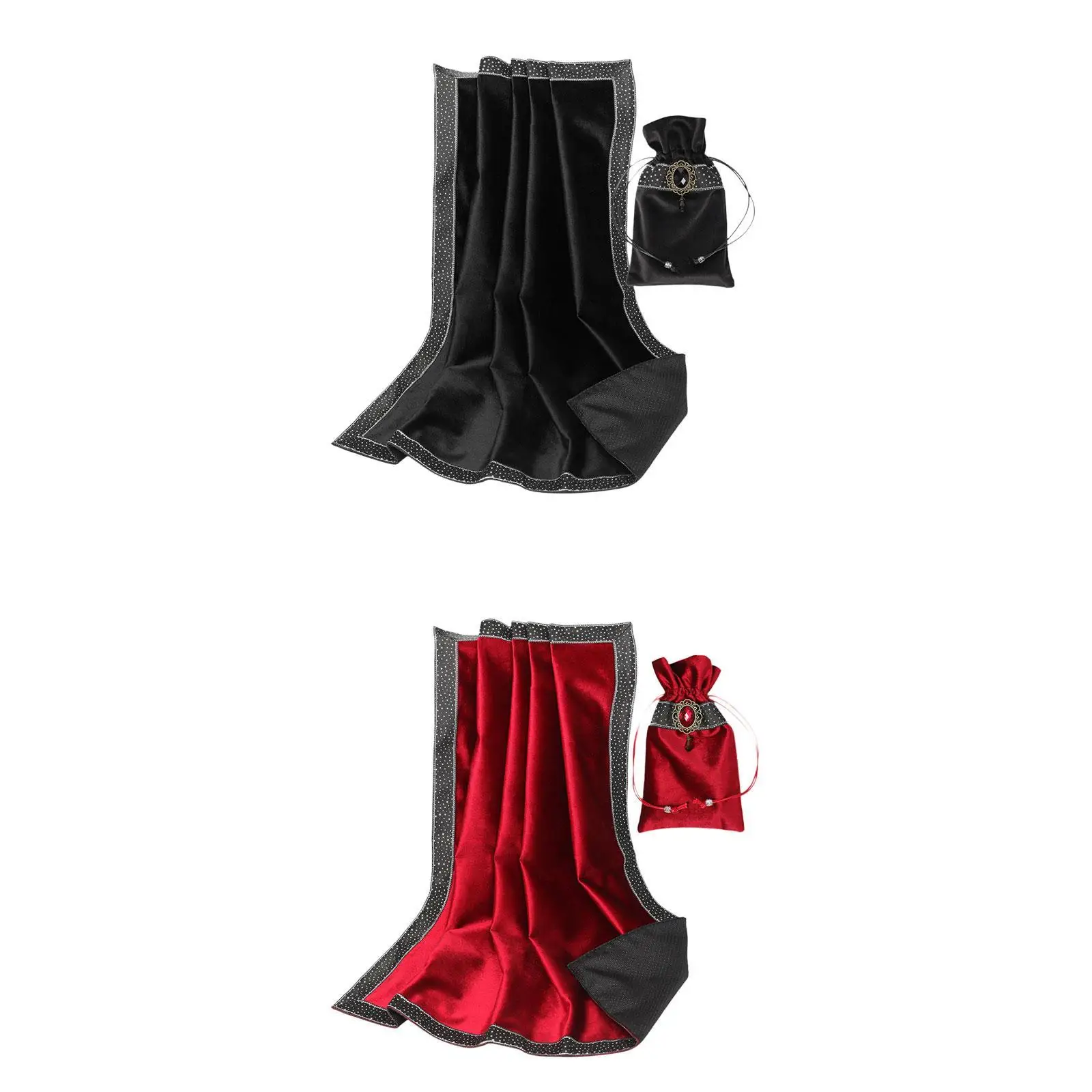 

Cloth Set Tablecloth Spread Square with Storage Bag Dowsing Tablecloth Home Decor Psychologists Tarots Card Enthusiasts