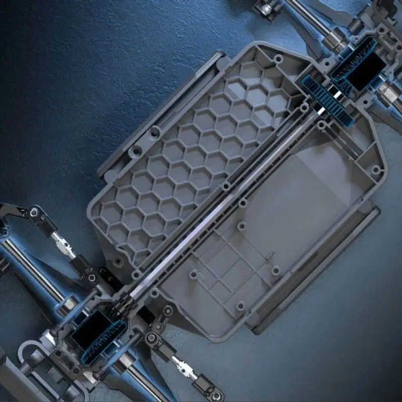 Hyper Go MJX 16209 1/16 مقياس RC سيارة بدون فرش قوة 2.4G 4WD أداء لجميع التضاريس على الطرق الوعرة سباق سيارة عالية السرعة