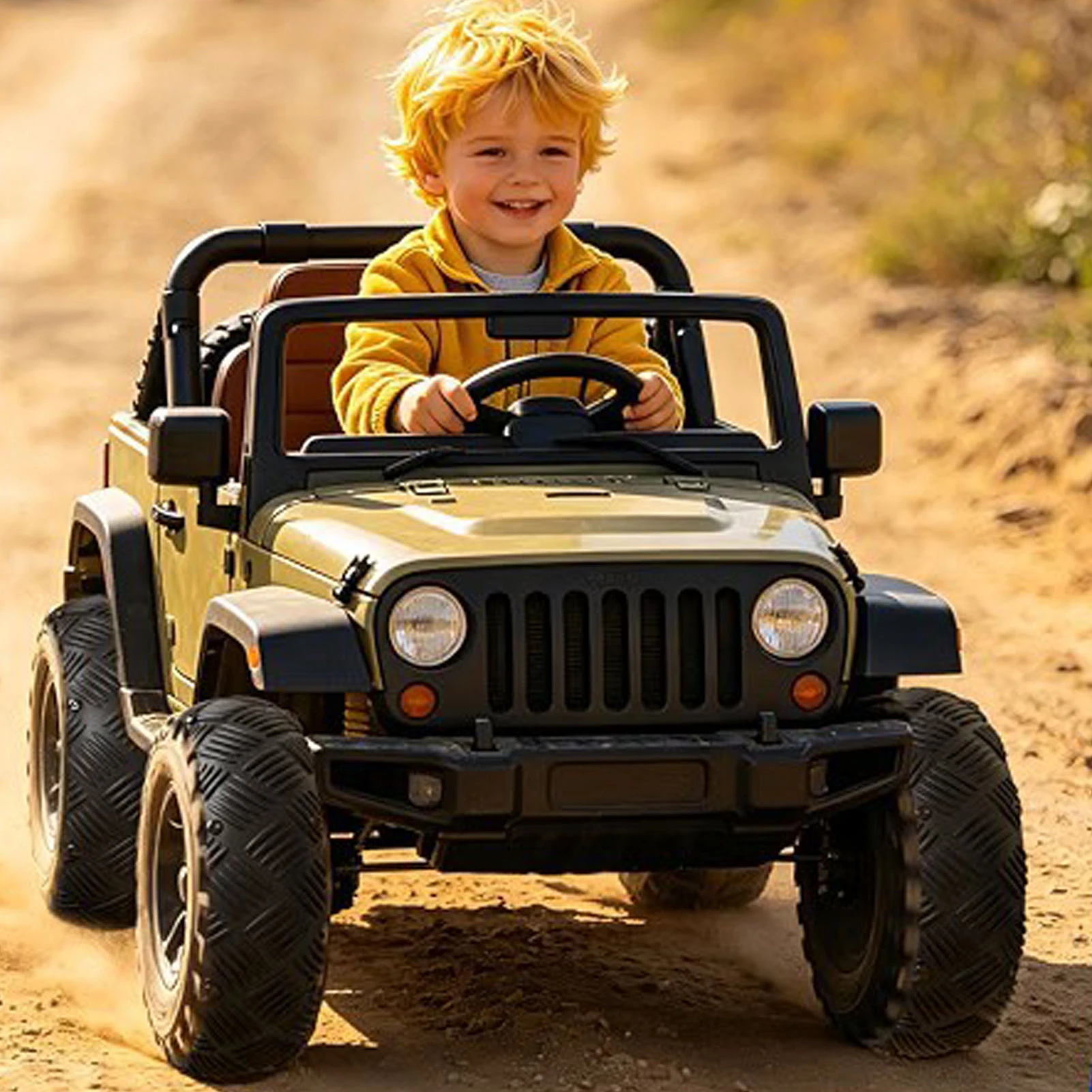 Outdoor Riding Tire Protectors Anti Slip Rubber Strips for Kids Electric Cars Wear Resistant 5mm Buffer Layer Durable Gear