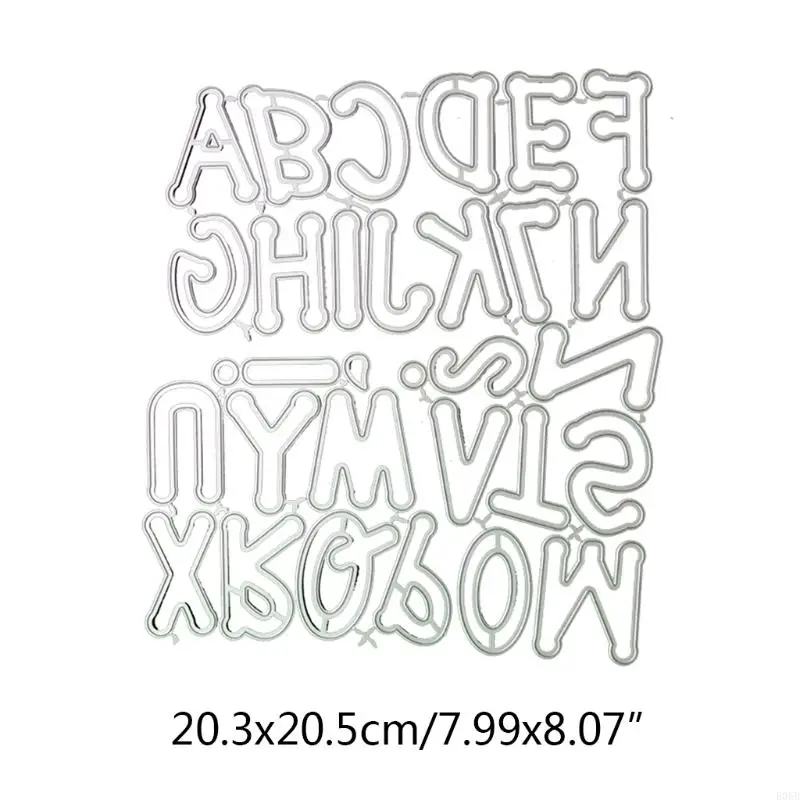 E06B Metal Cutting Knife Mould Letters Carbon Steel Embossing Knife Template Scrapbooking Decorative Embossing Dies Stencil