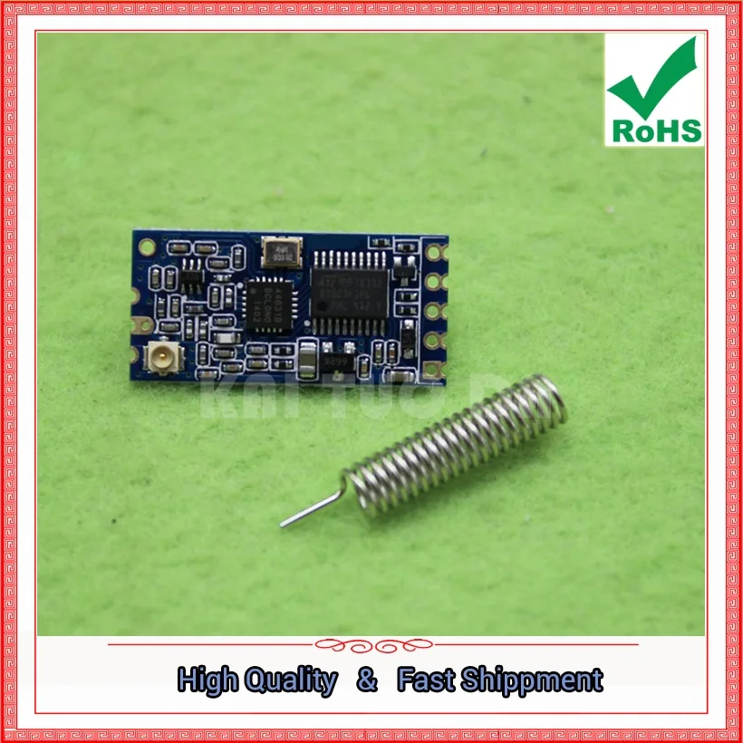 HC-12 SI4463 Wireless Microcontroller Serial Module 433M Long Distance 1000 Meter Board Replacement Blue 433MHZ