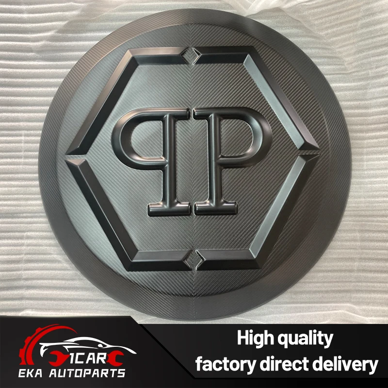 

For Mercedes Benz G-Class Dry Carbon Spare Tire Cover Mansory Style Spare Tire Cover Qp Logo W464 W465 Dry Carbon Spare Tire