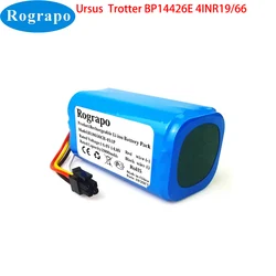 New 14.4V 2800mAh Li-ion Battery For Ursus Trotter BP14426E 4INR19/66 Robot Vacuum Cleaner