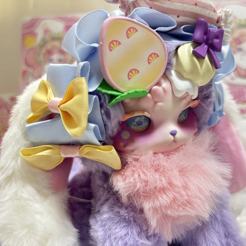 Tutulong V4 Fantasy Creature Sweet Dessert Series Blind Box Kawaii Surprsie Bag Desktop Vinyl Plush Mystery Home Decor Toy Gifts view 3