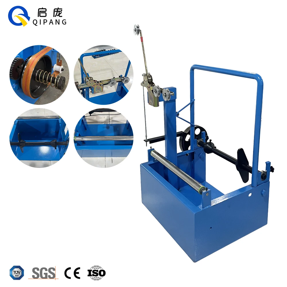 Japanese Style 630mm drum unwinder machine belt tension control Pay-off unwinding machine double spool payoff machine