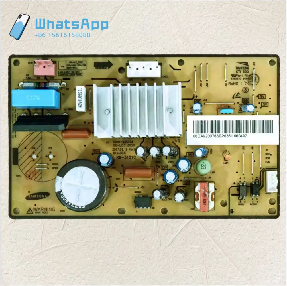 Placa inversora de refrigerador DA92-00483A DA92-00483B DA92-00483C DA92-00483D DA92-00483G DA92-00483P/DA41-00822A placa de control