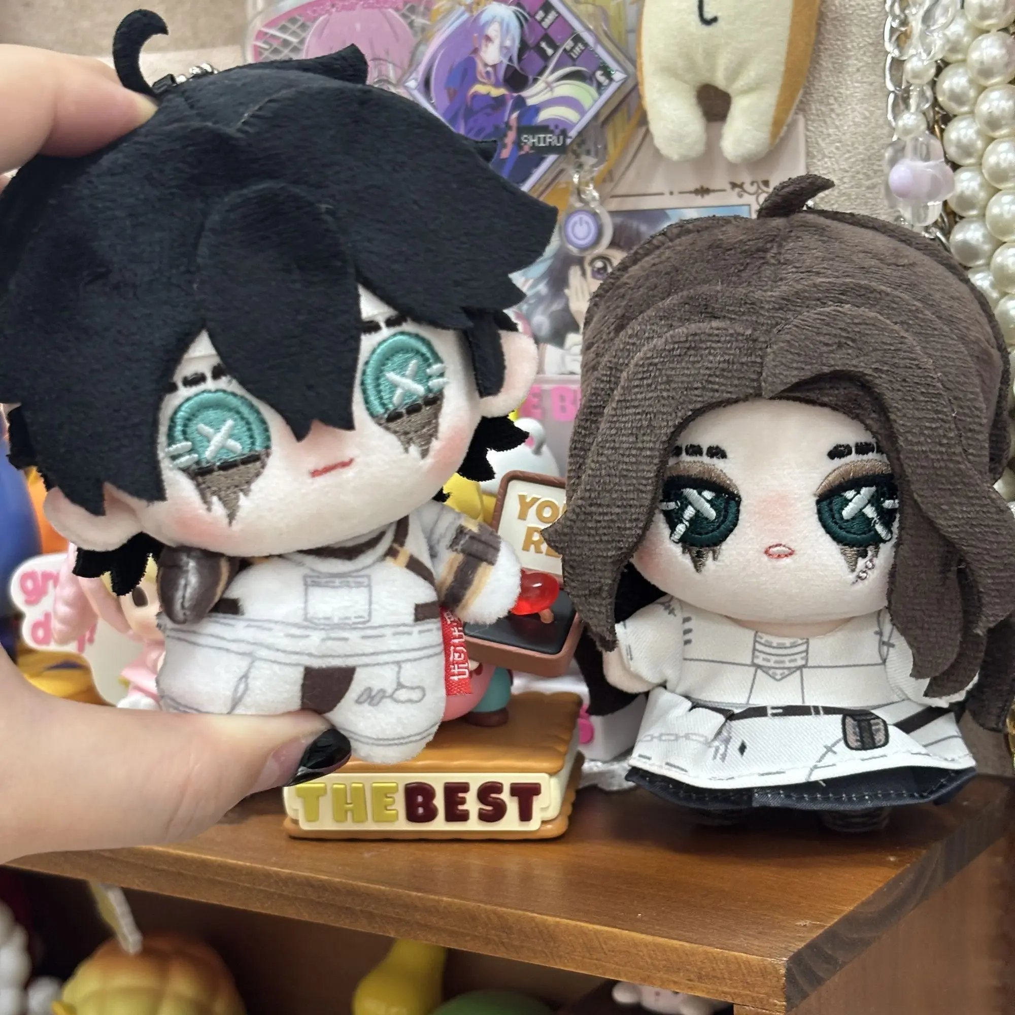 Poupée en coton mignonne de 10 cm, accessoire du jeu Identity V, Ada Mesmer Emil, jouet, cadeau d'anniversaire pour les amis