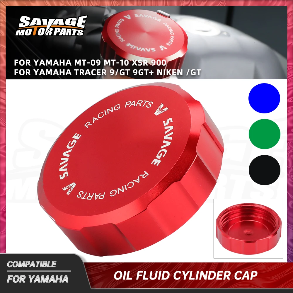 

9GT+ 2024 Front Brake Clutch Reservoir Covers For Yamaha MT09 MT10 SP Tracer 9GT XSR900 YZF R1S/M R6 R7 Niken /GT XV1900 1991+